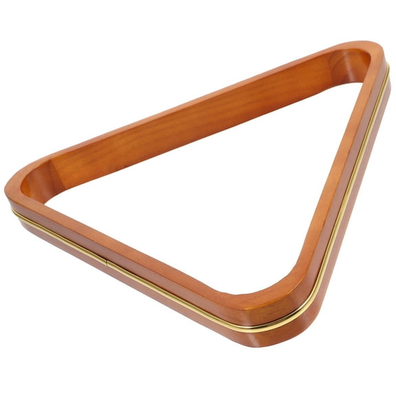 EXHUMKY Billiard Triangle Rack Wood Ball Organization