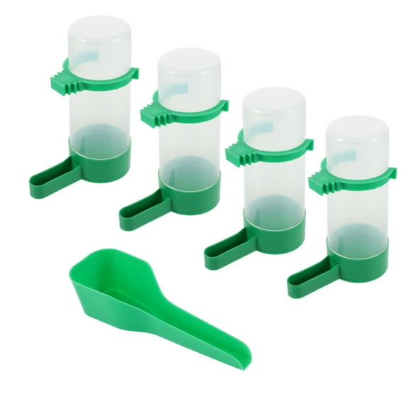 HEMOTON Automatic Bird Water Dispenser for Cage - Convenient Drinking Machine for Pets