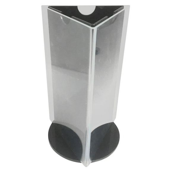 Phenofice Display Stand Acrylic Information Display Sleek Design for Bar 1Pcs 8.7X5.9X5.9in