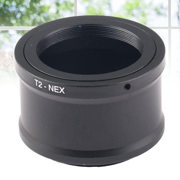 HEMOTON Black Metal Lens Adapter Ring for Camera Use Solid Mount Allows Focus Easy to Install
