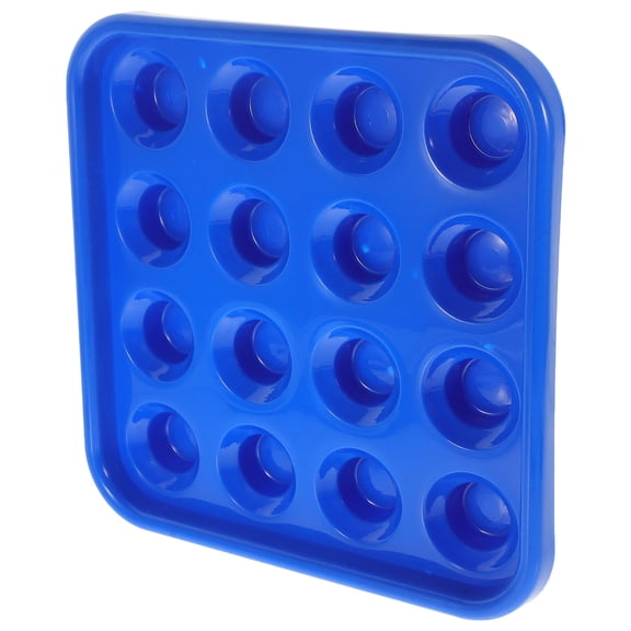 HEMOTON Blue Billiard Ball Tray for Standard Size Balls Made of Durable PP Material Storage Solution