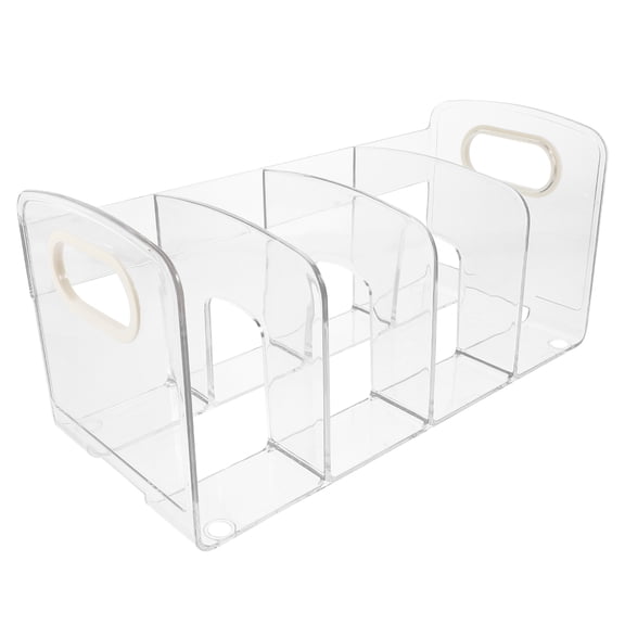 HEMOTON  Book Stand Holder Holders Clear Bookends Shelf Student Office