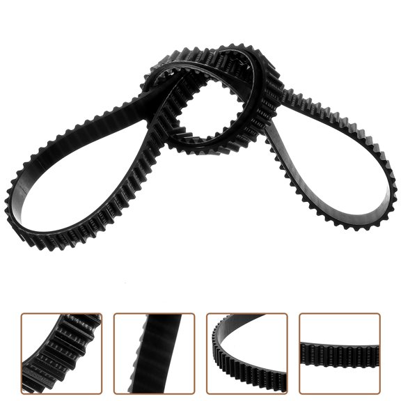 HEMOTON Bread Maker Drive Belt Replacement for Machine Use 175-tooth Rubber Black-Compatible with 5891 Model