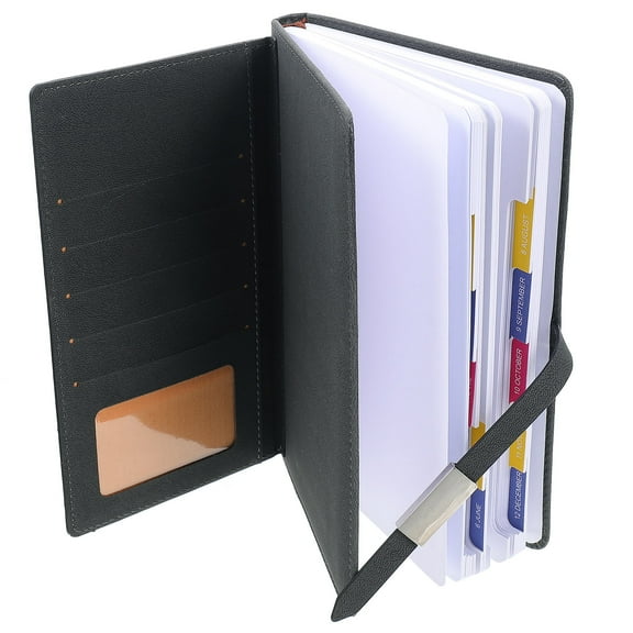 HEMOTON Business Schedule Notebook Daily Planner A5 Schedule Planner Business Notebook