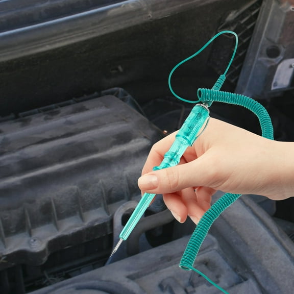 Phenofice Circuit Tester Pen Green 1Pcs 5.9*0.6*0.6In Metal Plastic Rubber Voltage Testing