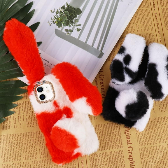 Hytrove Women Youth 11 Case Red Tpu Plush 1Set