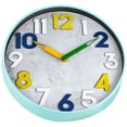thumbnail image 1 of HEMOTON Children's Wall Clock Kids Wall Clock Decorative Clock for Nursery Bedroom School, 1 of 8