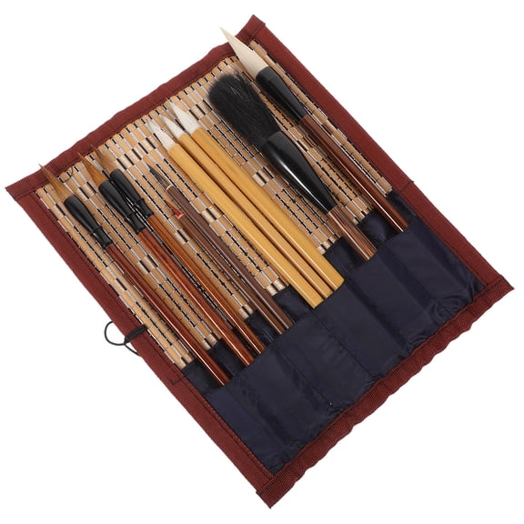HEMOTON Traditional Chinese Ink Painting Set with Brushes and Art Supplies Kit for Beginners and Artists