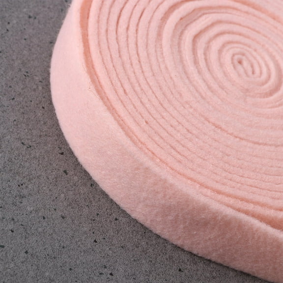 HEMOTON  Christmas Ribbon Wool Felt Webbing Patchwork Decoration Decorative Patches