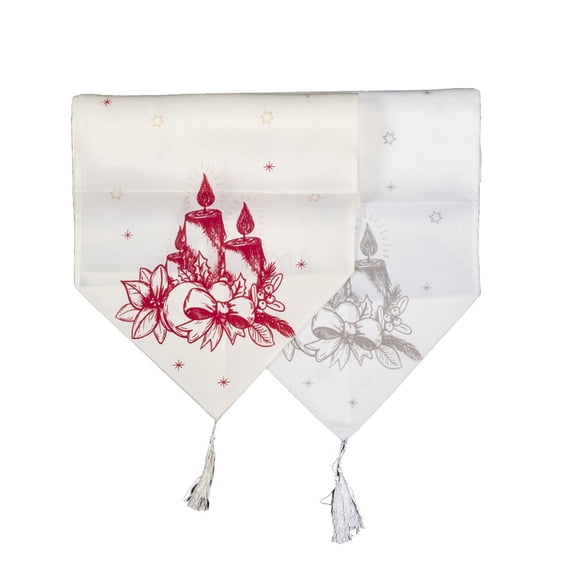 YOSADIER Grey Table Runner Liven Up Your Dining Decor