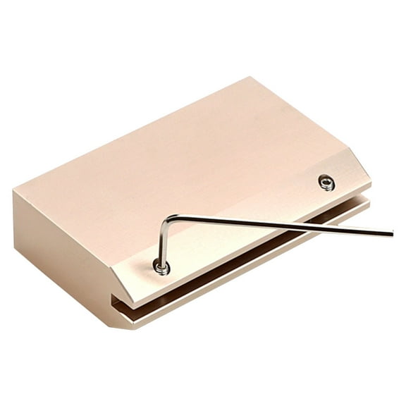 HEMOTON Clamp Fret Press for Guitar 6.40X4.00X1.60CM Rose Gold
