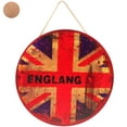 thumbnail image 1 of HEMOTON Coffee Bar Round Wall Art the Union Theme Living Room Wall Art Photo Prop for Kitchen Bar, 1 of 8