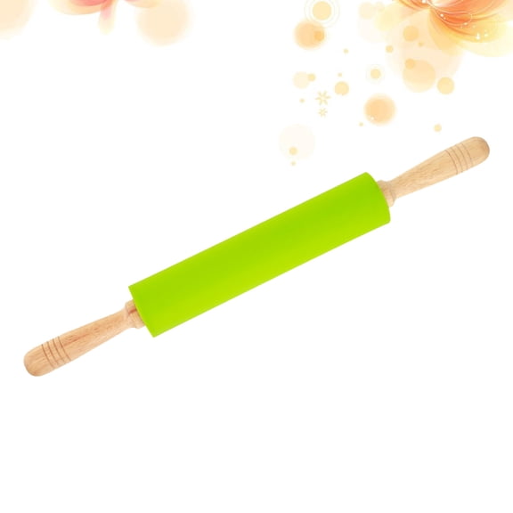 HEMOTON Non-Stick Colored Rolling Pin for Baking and Pizza, 48 x 5.5 cm, Tool