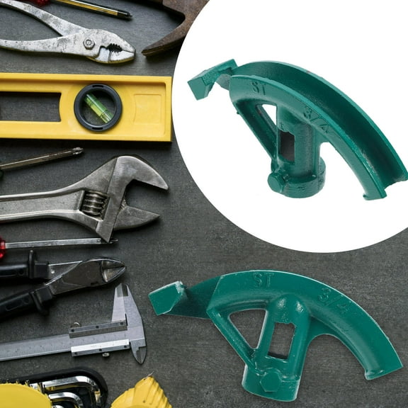 HEMOTON Manual Conduit Hand Bender Tool for Electrical Work, Green Electrical Tools