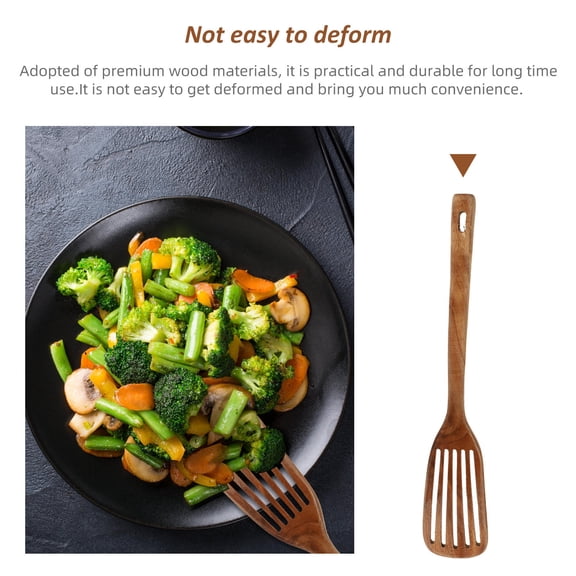 HEMOTON Cookware Wok Spatulas Affordable Wok Spatula 34.00X6.00X1.00CM