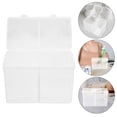 thumbnail image 1 of HEMOTON  Cosmetic Cotton Storage Box Cosmetics Holder Case Pads Organizer Miss, 1 of 8