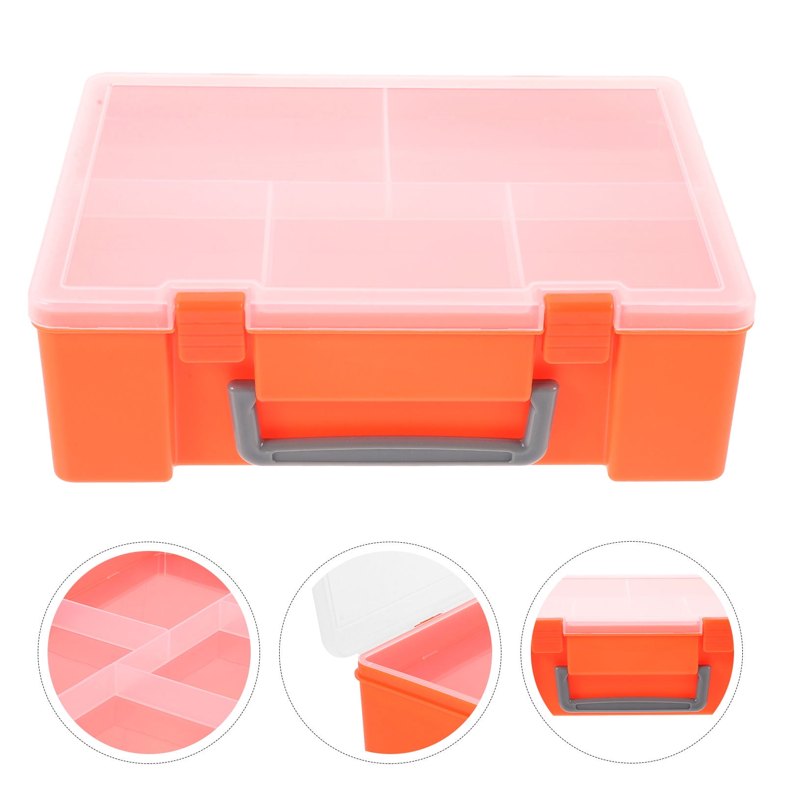 HEMOTON Craft Organizers and Storage Organiser Parts Box Electronic ...