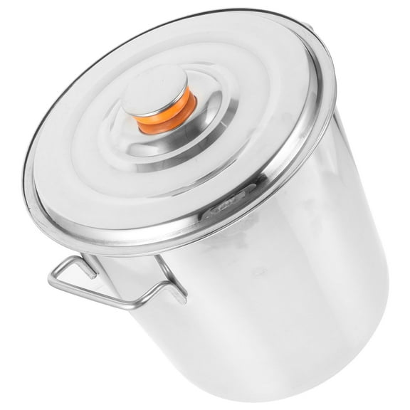 SOPOTUTU Metal Crawfish Boiling Pot Set with Steamer Basket - Seafood Cooker for Crawfish, Crab, Shrimp Boiling and Steaming