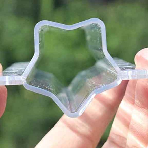 HEMOTON Set of 4 Clear Cucumber Shaping Molds for Gardening, Lightweight, Reusable, PC Material