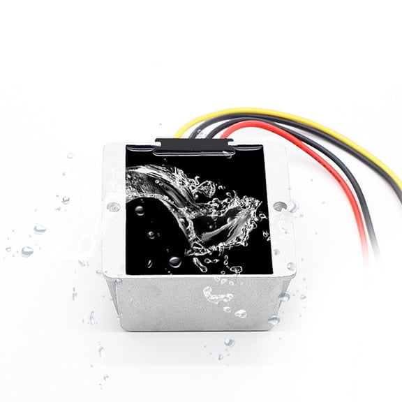 HEMOTON DC 12V to 24V 10A Power Supply Adapter Booster Converter with IP68 Rating for Home Use