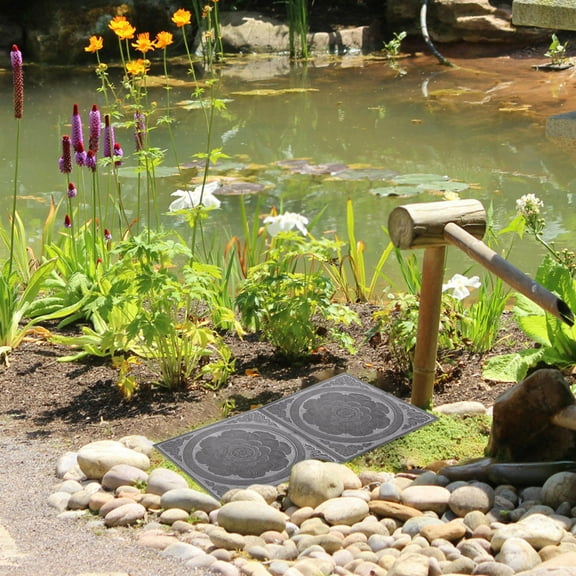 DEEPCRAFF Cement Tile Mold White 1Pack 15.7x15.7x1.6in