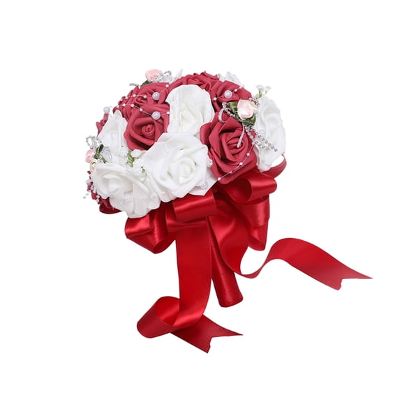 HEMOTON Artificial Rose Petals for Wedding Decor, Bridesmaid Bouquets, Home Decoration, Romantic Party Supplies