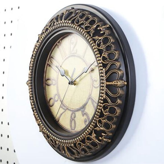 COOPHYA silent wall clock Round Wall Clock PVC Timekeeping Interior Designers Clubs 1Pcs