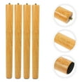 thumbnail image 1 of ORDDIART Extendable Table Legs Replacement Parts Wood Simple Structure 1Set 30X1.26in, 1 of 8