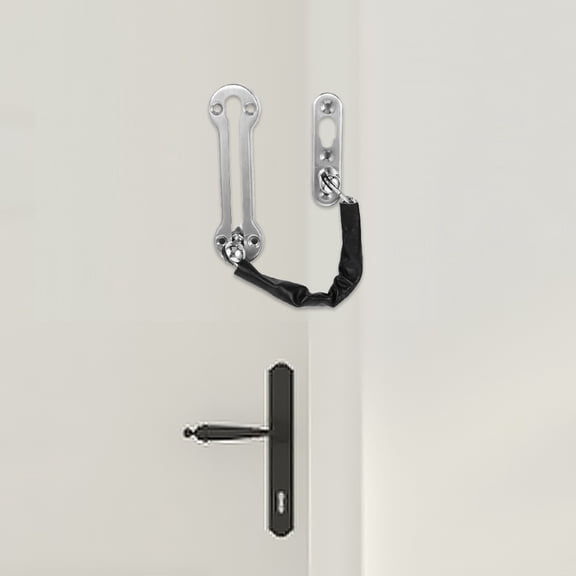HEMOTON Stainless Steel Door Chain Lock for Home Security, Safety Chain Lock for Doors, Hotel Security Chain