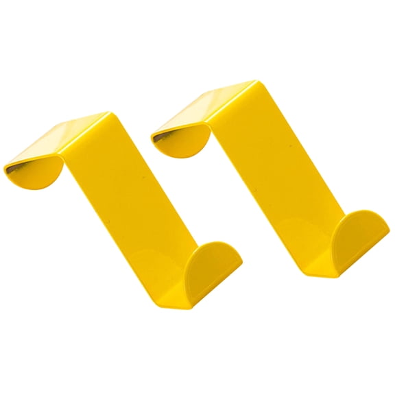 HEMOTON Door Hook Multi-purpose Hook Easy to Install Hook 6.00X4.10X2.50CM Yellow