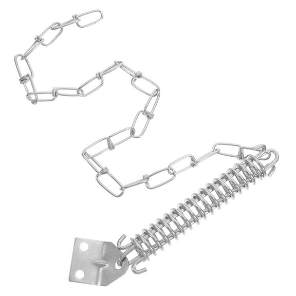 SOPOTUTU Silver Door Chain Lock Windproof Design Stylish Anti Theft Home