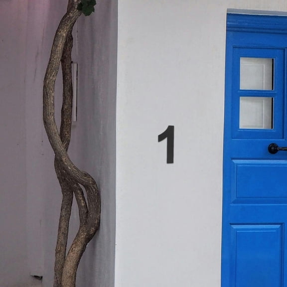 HEMOTON Door Signs Personalised House Number