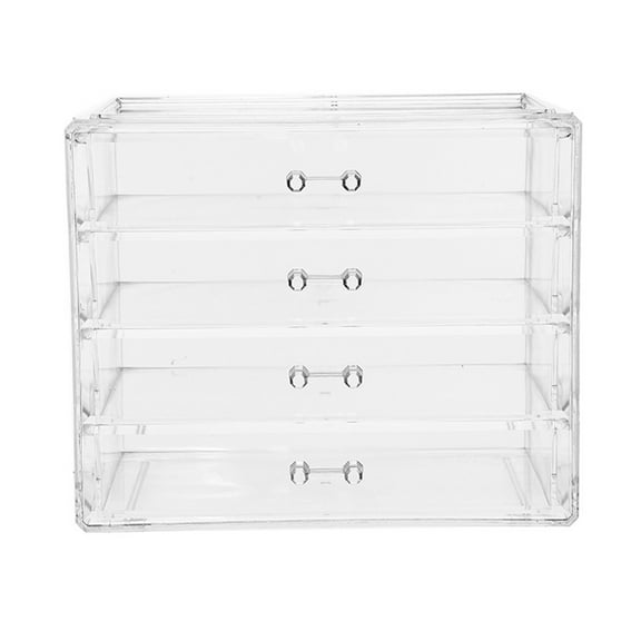 HEMOTON  Drawer Divider Makeup Organizer Cosmetic Storage Box Travel