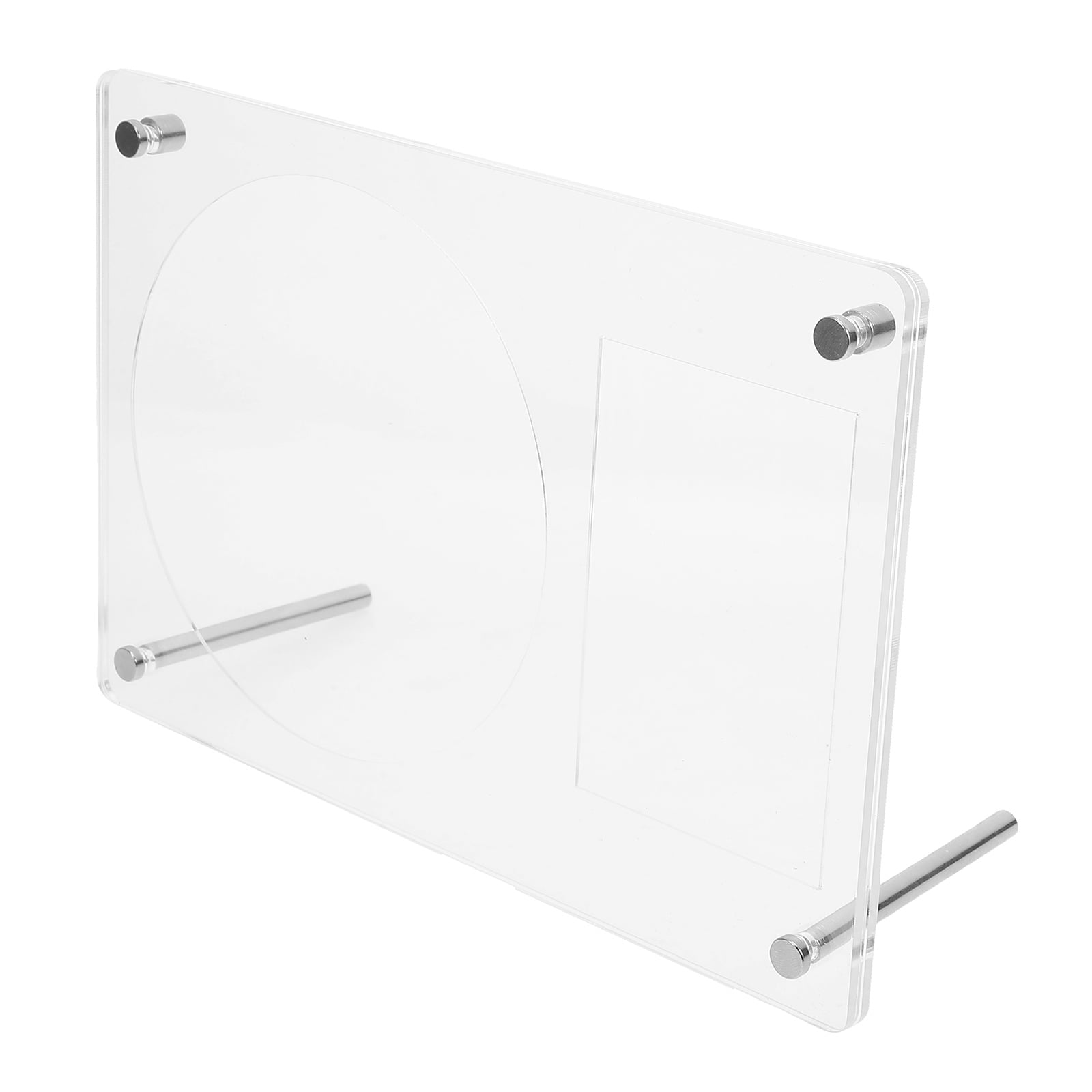 HEMOTON 1Set Dvd Stand Rack in White Acrylic for Home and Office Use ...