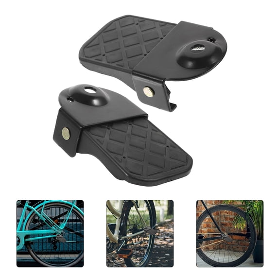 HEMOTON Electric Cycling Folding Pedals 13.50X7.00X7.00CM Black