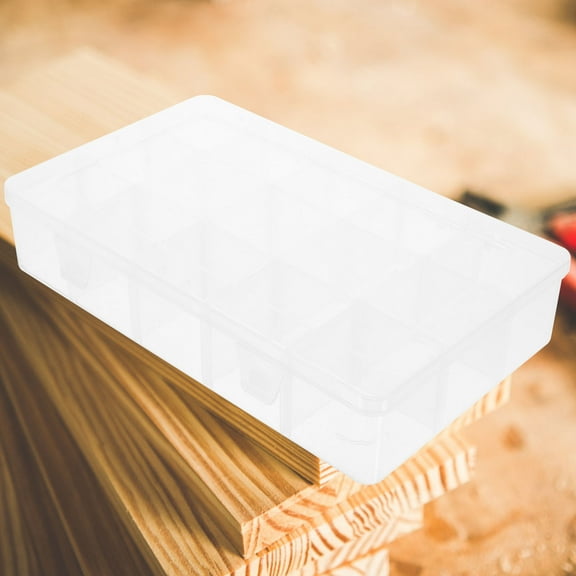 HEMOTON Electronic Component Box 15 Compartments Storage Case Mini Tool Storage Case