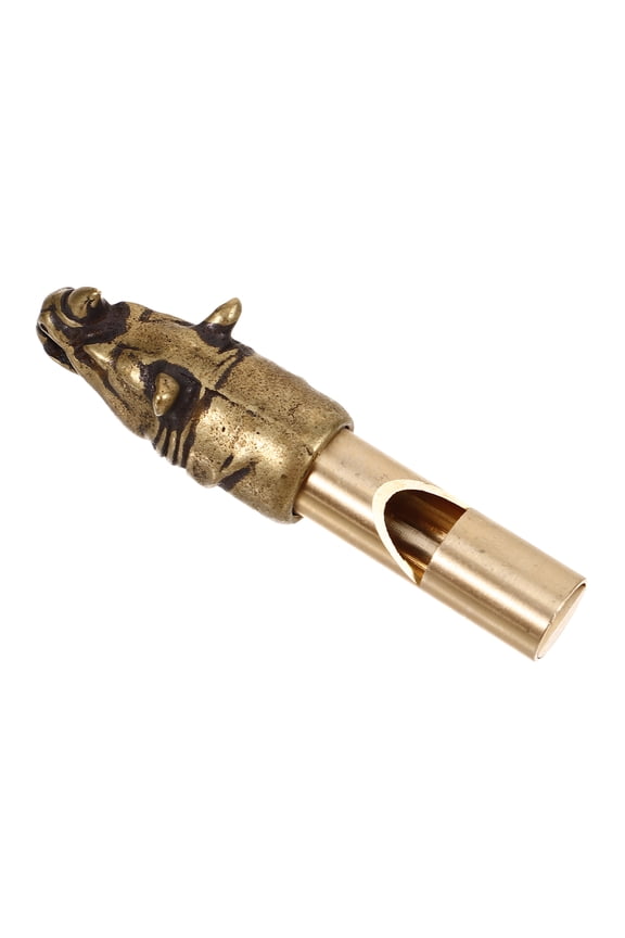 HEMOTON  Emergency Survival Camping Brass Whistle Keychain