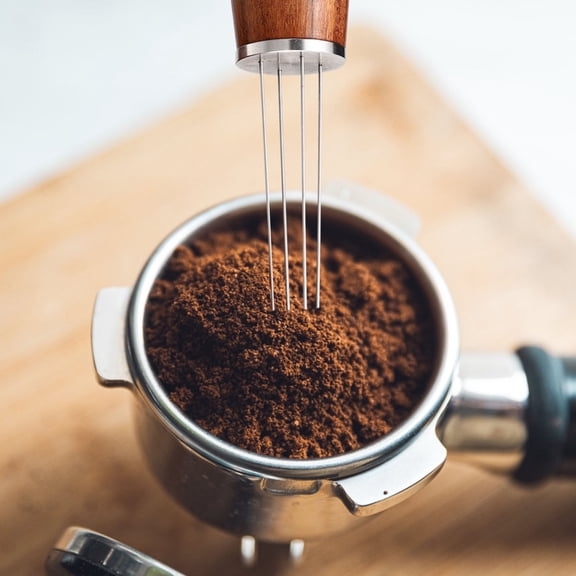 HEMOTON Espresso Stirrer Coffee Diffuser Powder Spreader with Stand for Home