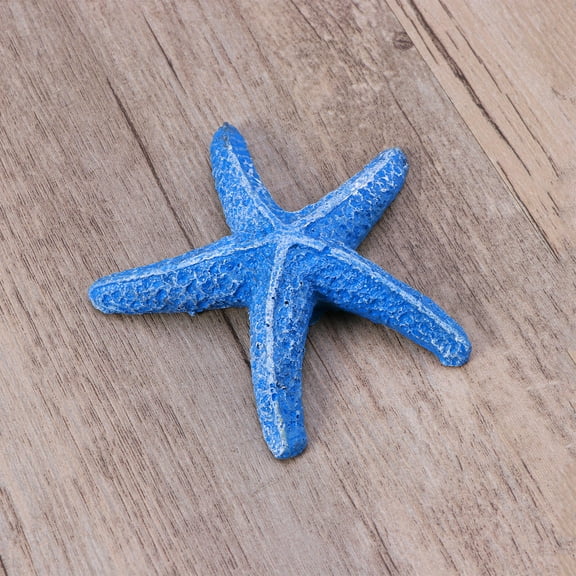 HEMOTON False Sea Animal Decorations Inflatable Creatures Fish Tank Blue