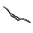 thumbnail image 1 of SOPOTUTU Boat Dock Rope Cleat Stainless Steel Black Marine Anchor with Two Bolt Mount, 1 of 8