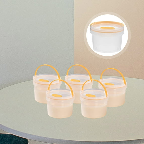 HEMOTON 奶杯 鲜盒 Fruit Storage Container Insulated Cup Ice Cream Containers