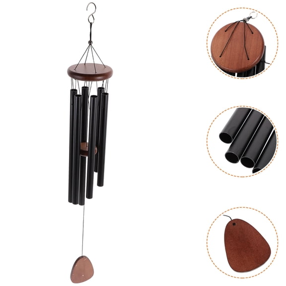 HEMOTON Garden Bird Wind Chimes for outside Fall Decorations Outdoor