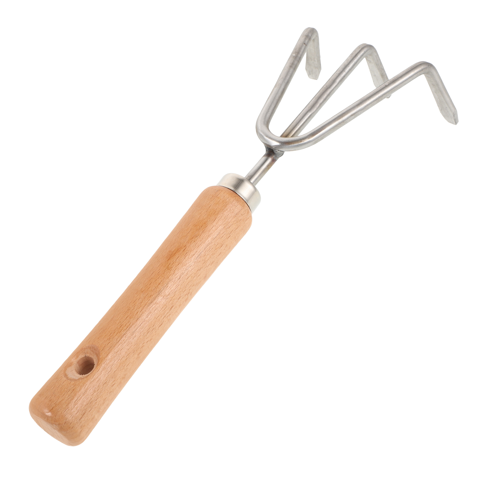 Soft Rake Metal HEMOTON Stainless Steel Gardening Rake Soft Garden Rake Gift Planting ...