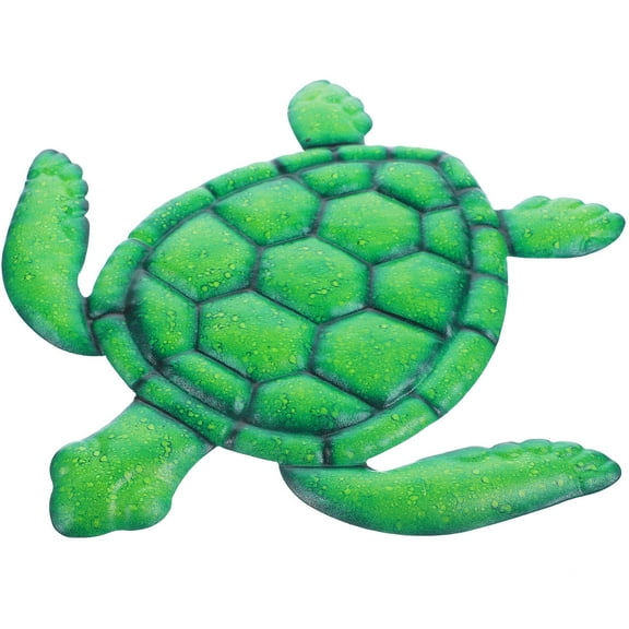 HEMOTON Garden Wall Art Adornments Turtle Ornaments Bedroom Decor Green