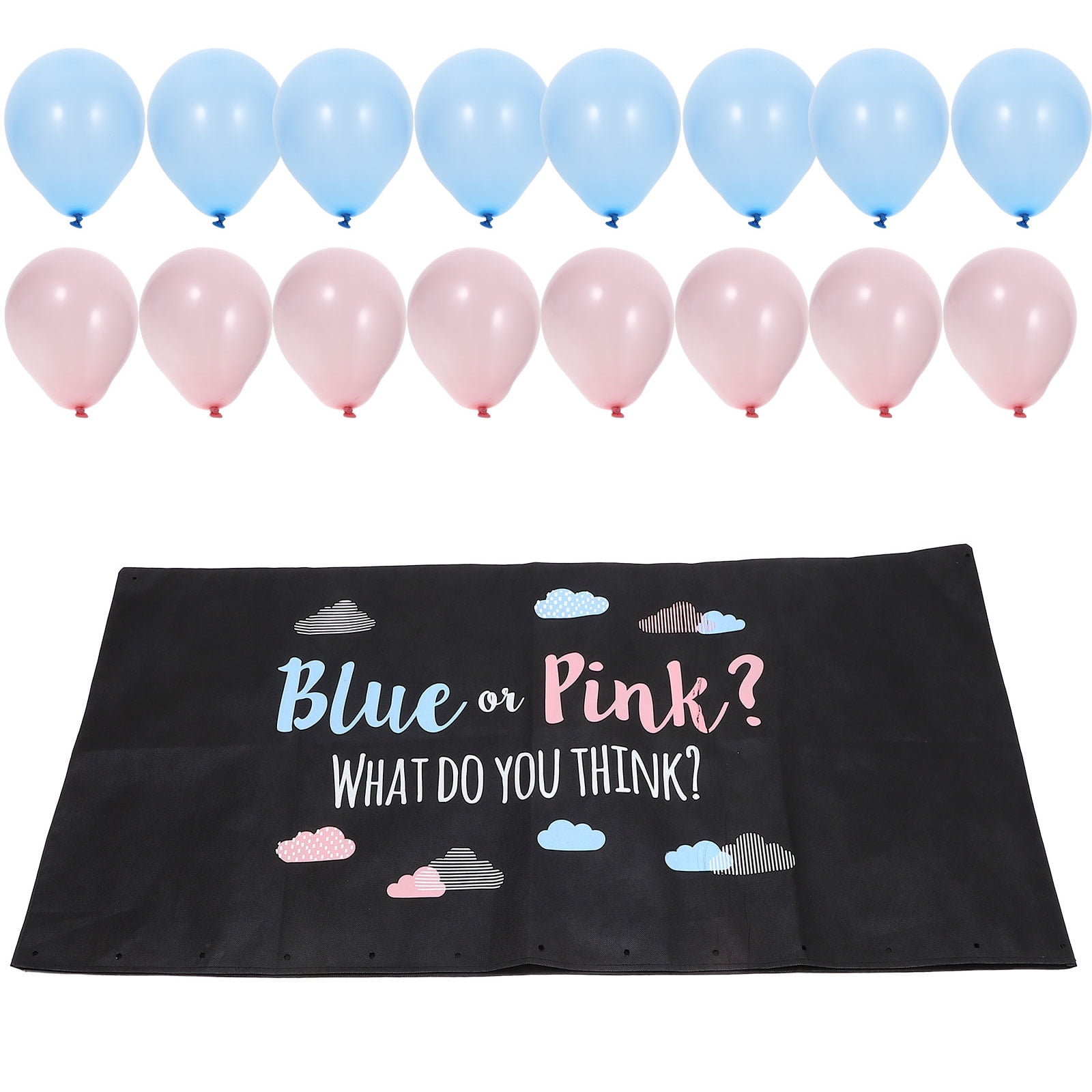 HEMOTON Gender Reveal Balloon Selfie Balloons Safe Material Baby