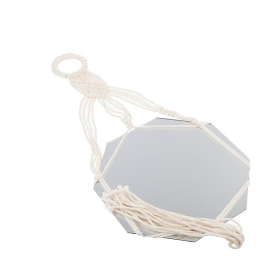 HEMOTON Geometric Tapestry Mirror Decorative Effect Woman