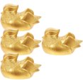 thumbnail image 1 of Hemoton 2 Pairs Mandarin Figures Mandarin Duck Ornaments Lovers 5.00X3.00X3.00CM Golden, 1 of 8