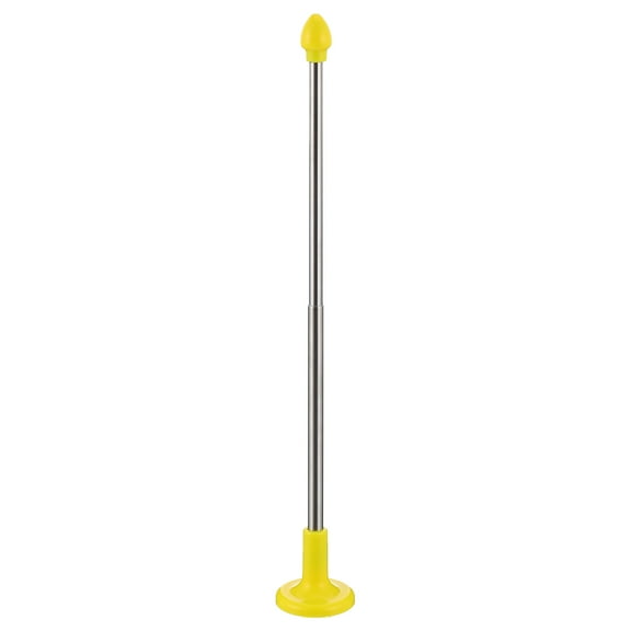 EXHUMKY 1Pc Yellow Golf Alignment Rod Magnetic Swing Training Aid with Stainless Steel