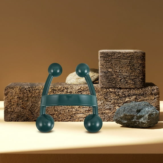 HEMOTON H-Shaped Round Muscle for Home & Travel, Ergonomic Handheld Roller for Body Relaxation and Comfortable Grip