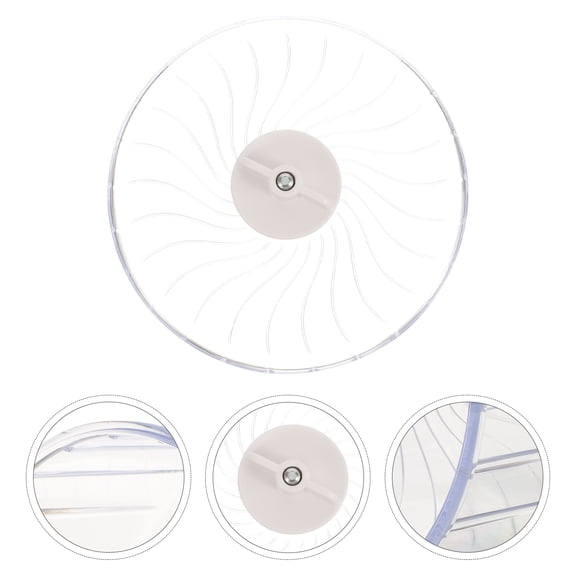 HEMOTON Wheel for Hamsters, Guinea Pigs, and Small - Quiet Exercise Toy